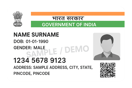Aadhaar Card printing service by GNCT PRINT PORTAL